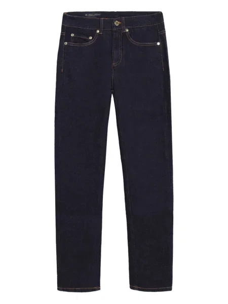 Blugi drepți Brooks Brothers albastru