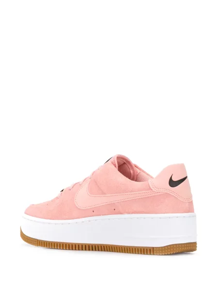 Haftowana bluza z kapturem Nike czerwona