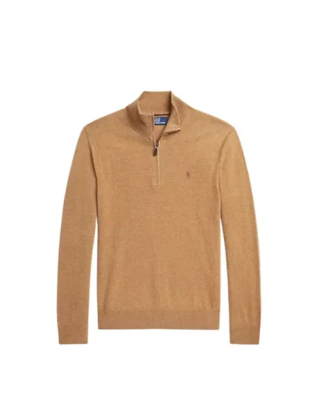 Sweter Polo Ralph Lauren wełniany brązowy