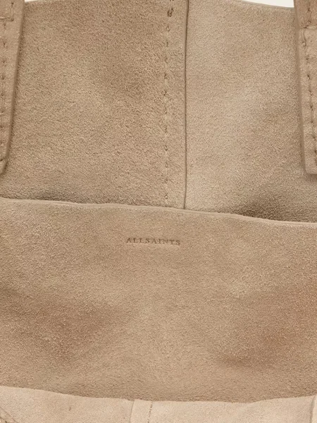 Кожаная сумка шоппер Allsaints