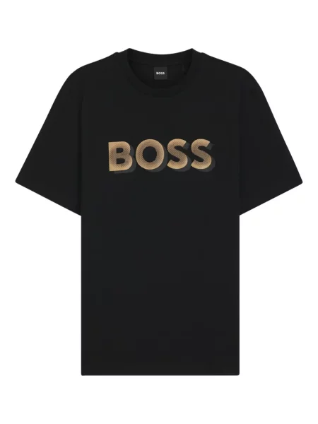 Tricou Boss cu imagine negru
