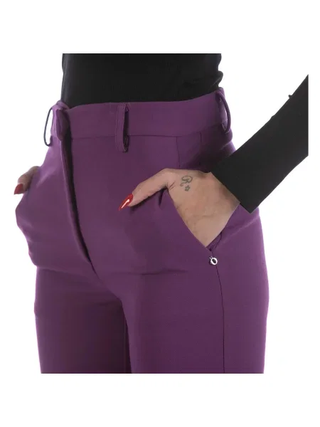 Pantaloni Ottod’ame violet