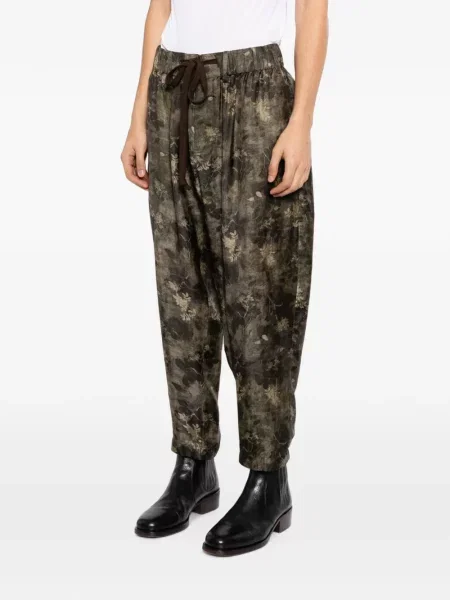 Pantaloni Uma Wang verde