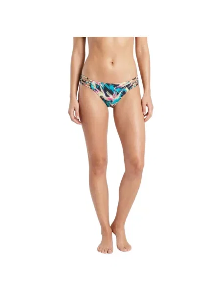 Dół od bikini Pływanie Billabong Paradise Tropic tropikalny czarne