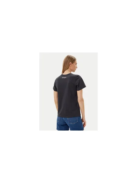Wrangler Marškinėliai Graphic juoda