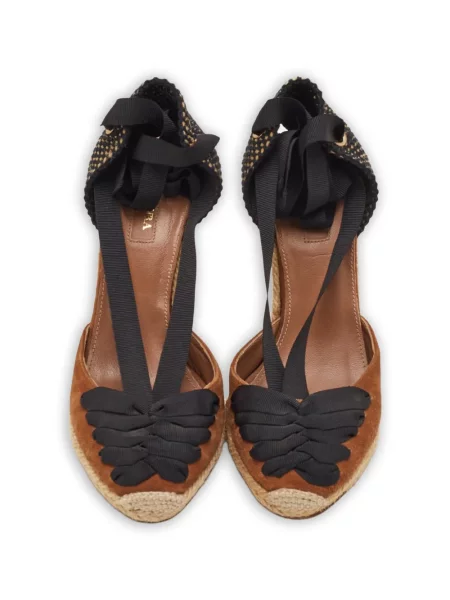 Éksarkú espadrilles Aquazzura barna