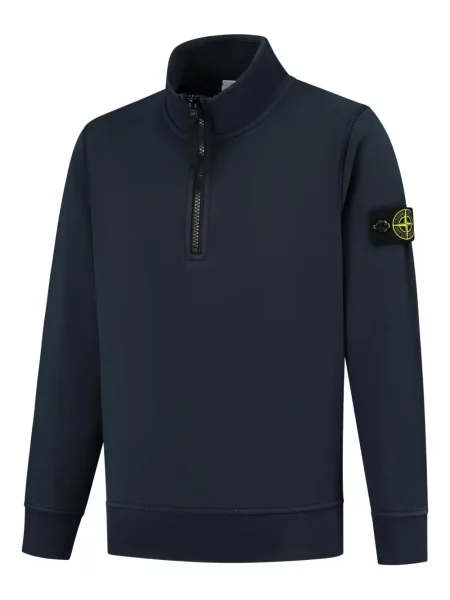 Bluza rozpinana dziecięca Stone Island niebieska