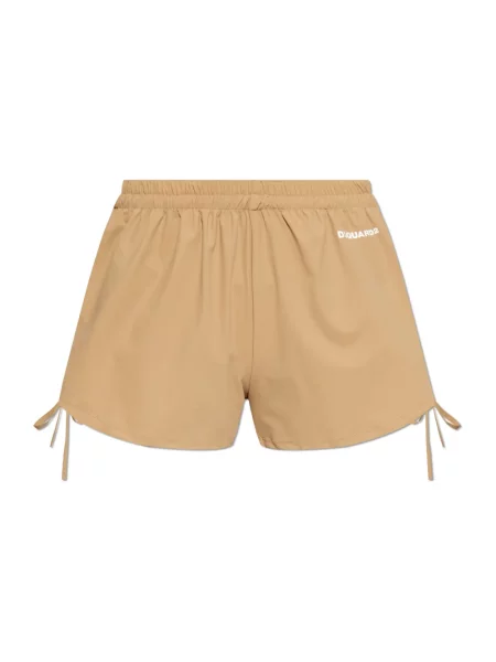 Szorty Dsquared2 beżowe