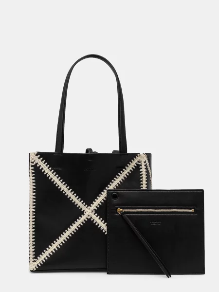Nanushka torebka THEORIGAMITOTE czarny