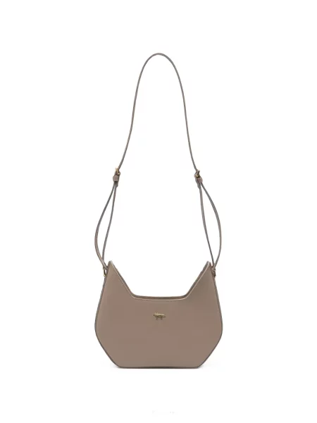 Body Maison Kitsune din piele gri