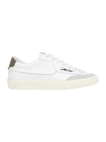 Sneakersy Autry skórzane białe
