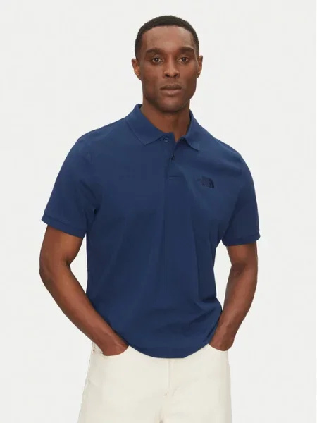 The North Face Polo Essential niebieski