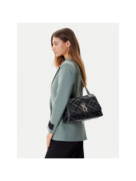 Torba Steve Madden Bjolene Shoulder Bag Black/ Gold Universal czarna