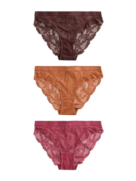 Next Slip maro coniac / maro închis / burgundy roșu
