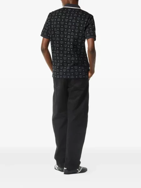 Polo Mcm din jacard negru