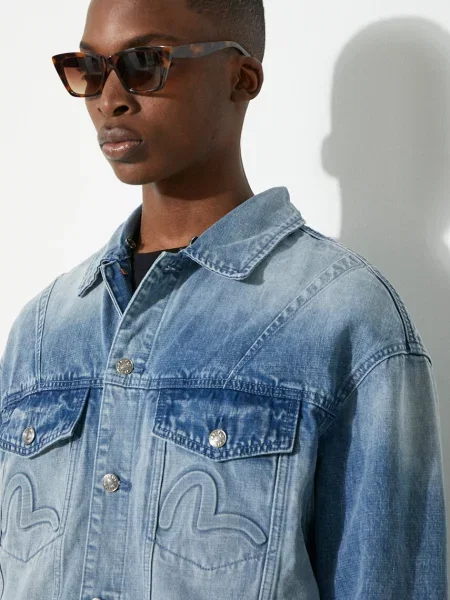 Джинсовая куртка Evisu