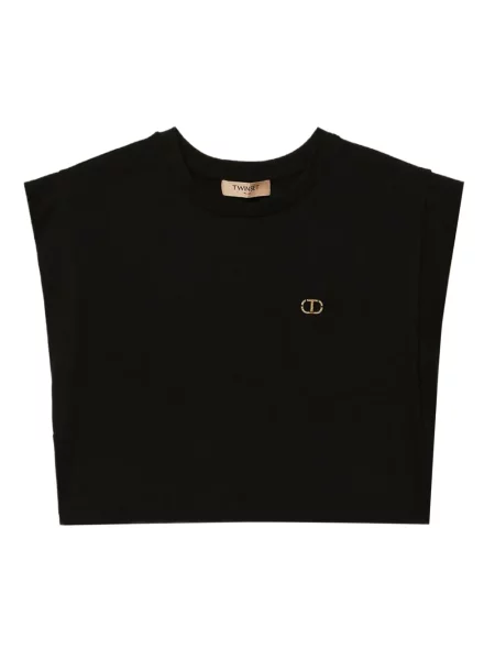 Cropp tricou Twinset negru