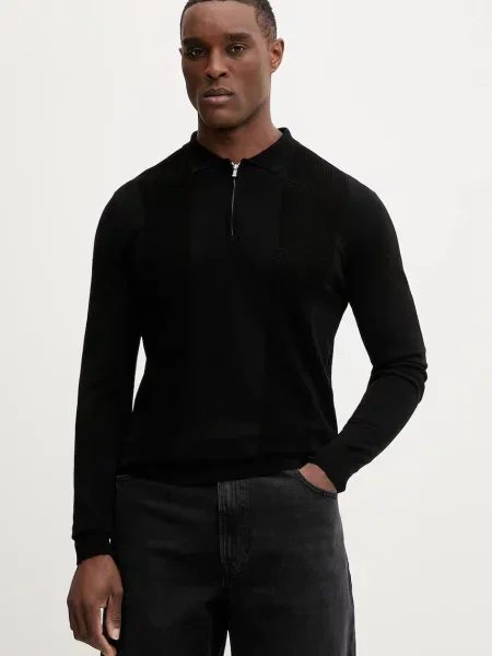 Karl Lagerfeld pulover light negru