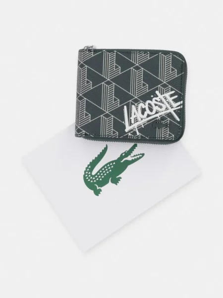 Кожаный кошелек Lacoste