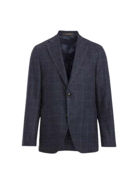 Marynarka Oscar Jacobson wełniana niebieska