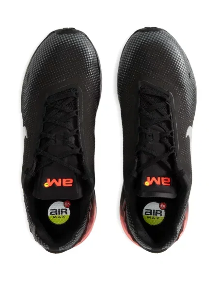 Sneakerși Nike Air Max cu șireturi din dantelă negru