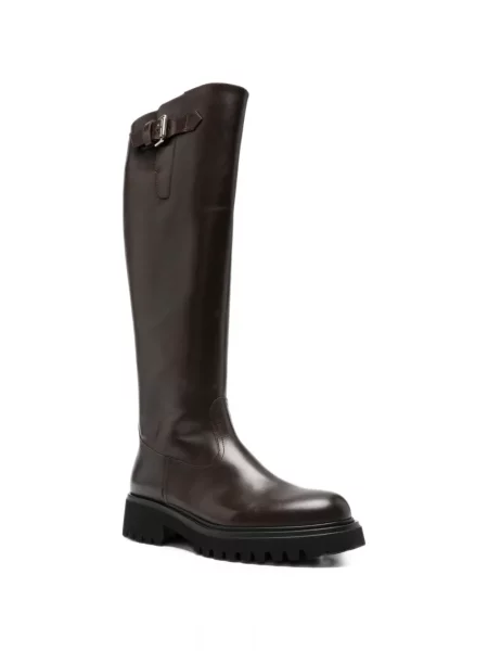 Botine Guglielmo Rotta cu cataramă maro