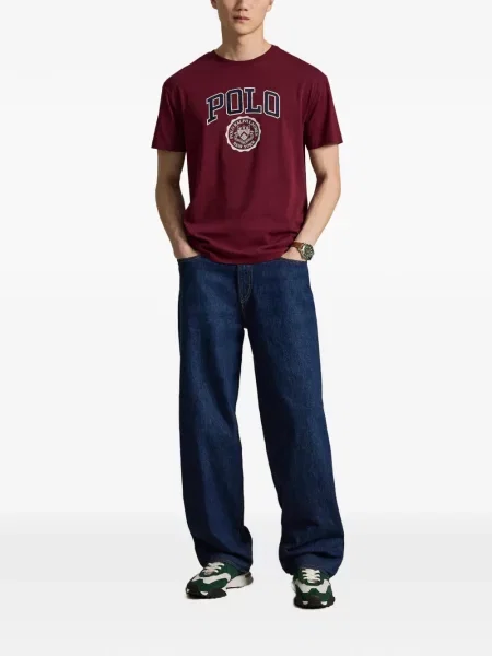 Τρέξιμο polo Polo Ralph Lauren υφαίνω διαγωνίως κλασικό πράσινο