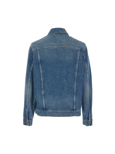 Kurtka jeansowa Golden Goose niebieska
