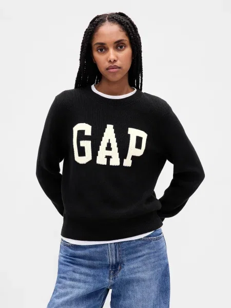 Pulover Gap cu autograf negru