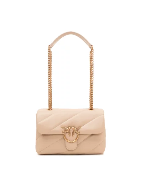 Torebka Pinko klasyczna beżowa