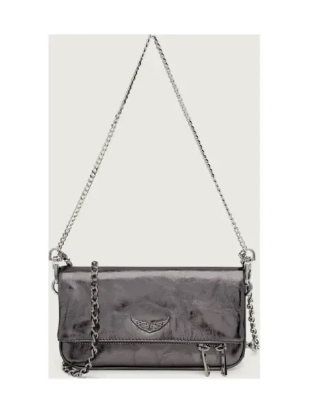 ZADIG&VOLTAIRE bőr táska szürke