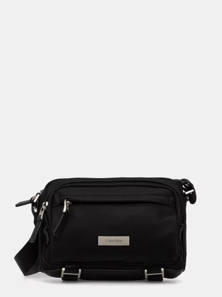 Calvin Klein Geantă crossover Sleek Utility Camera Bag negru