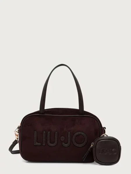 Liu Jo geantă crossbody pentru femei cu imitație de piele întoarsă maro