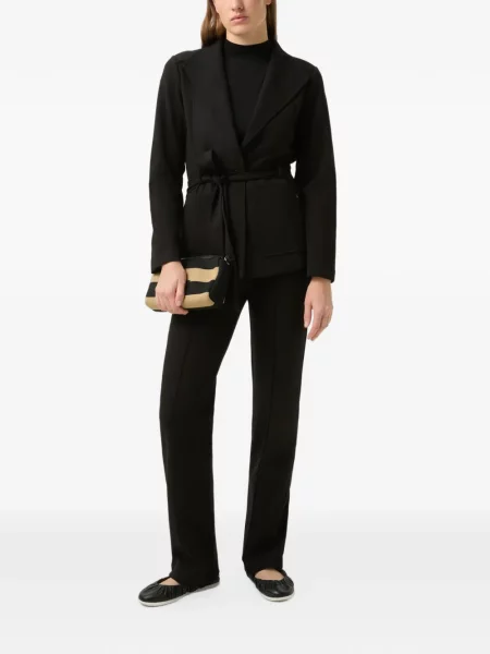 Pantaloni Bogner tricotate negru