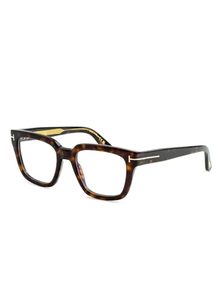 Ochelari de soare pătrați Tom Ford Eyewear maro