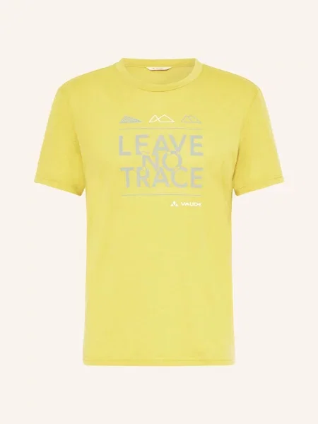 Vaude Tričko Tekoa Iii žlutá/ šedá bílá