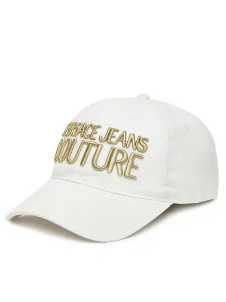 Καπέλο Jockey Versace Jeans Couture λευκό