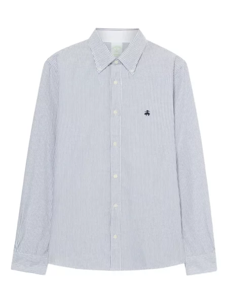 Pruhovaná košile Brooks Brothers modrá