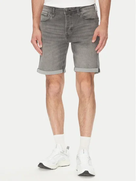 Jack&Jones Дънкови шорти Rick сив