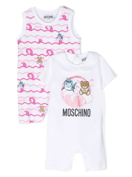 Body dziecięcy Moschino biały
