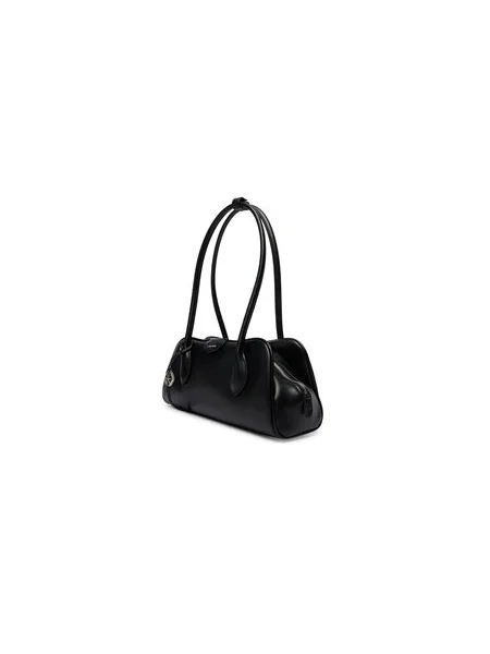 Calvin Klein Kabelka Emblem Trio Shoulder Bag čierna