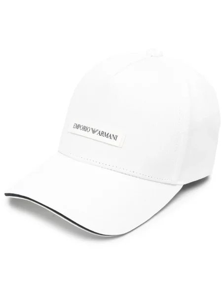 Șapcă Emporio Armani alb