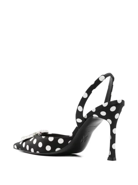 Pantofi cu toc Amina Muaddi negru