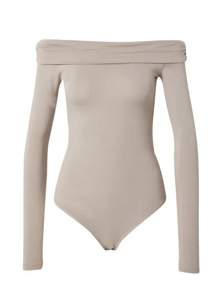 STUDIO SELECT Tricou body Fenna taupe gri