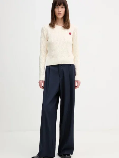 Kenzo pantaloni de lână