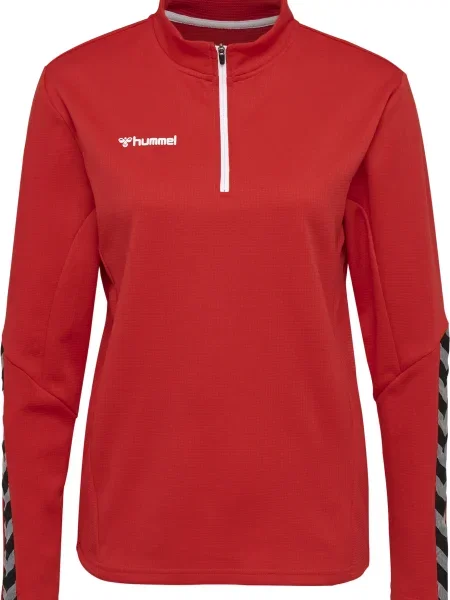 Hummel Sport szabadidős felsők Authentic rikító / fekete / fehér piros