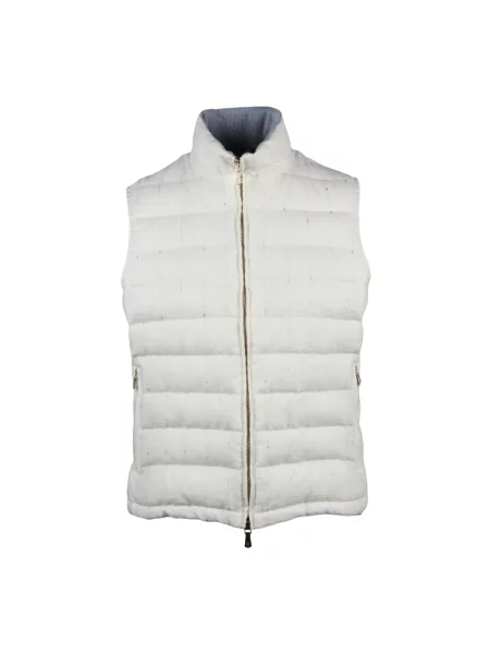 Kamizelka Eleventy wełniana biała