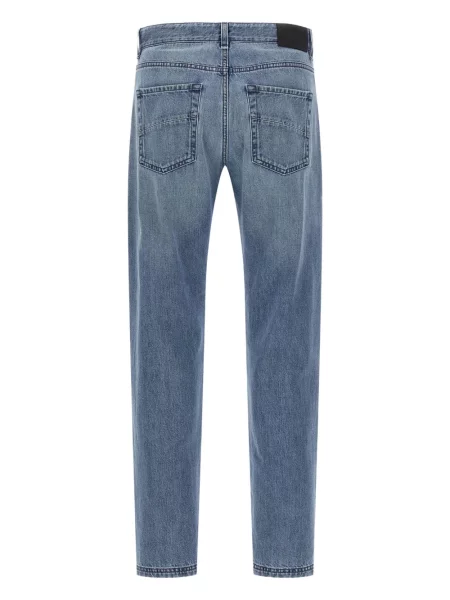 Blugi Fendi cu 5 buzunare albastru