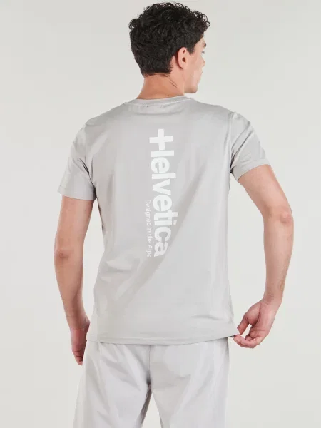 Tričko Helvetica sivá