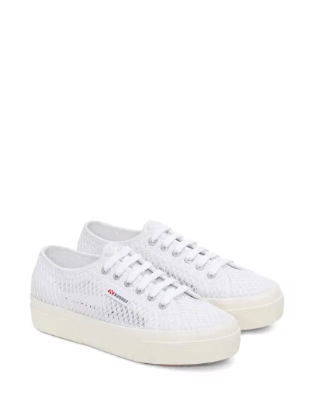 Sneakerși Superga alb